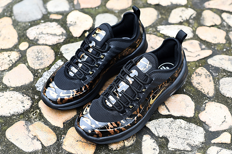 New Nike Air Max 98 Black Gold Colorful Shoes